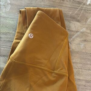 Lululemon Mustard Yellow Leggings